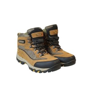 Hi-Tec Leather Waterproof Hiking Boots - Men’s Size 11W - Tan & Brown